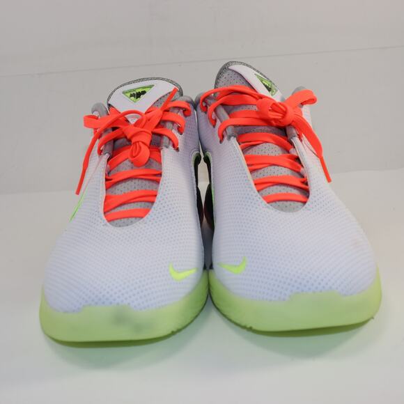 Nike LeBron 22 “Crown Jewel” White Neon Size 11.5 VNDS FZ1094-101 - Picture 3 of 7